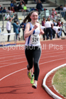 Girls under-15s and womens under-17s 3000 metres, North Eastern Track and Fields Champs., Middlesbrough. Photo: David T. Hewitson/Sports for All Pics